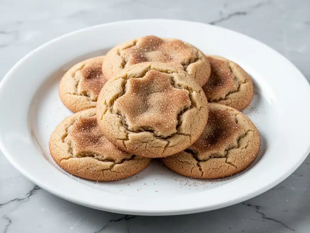 chewy snickerdoodle cookies - featured image