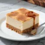 churro cheesecake bars - featured image