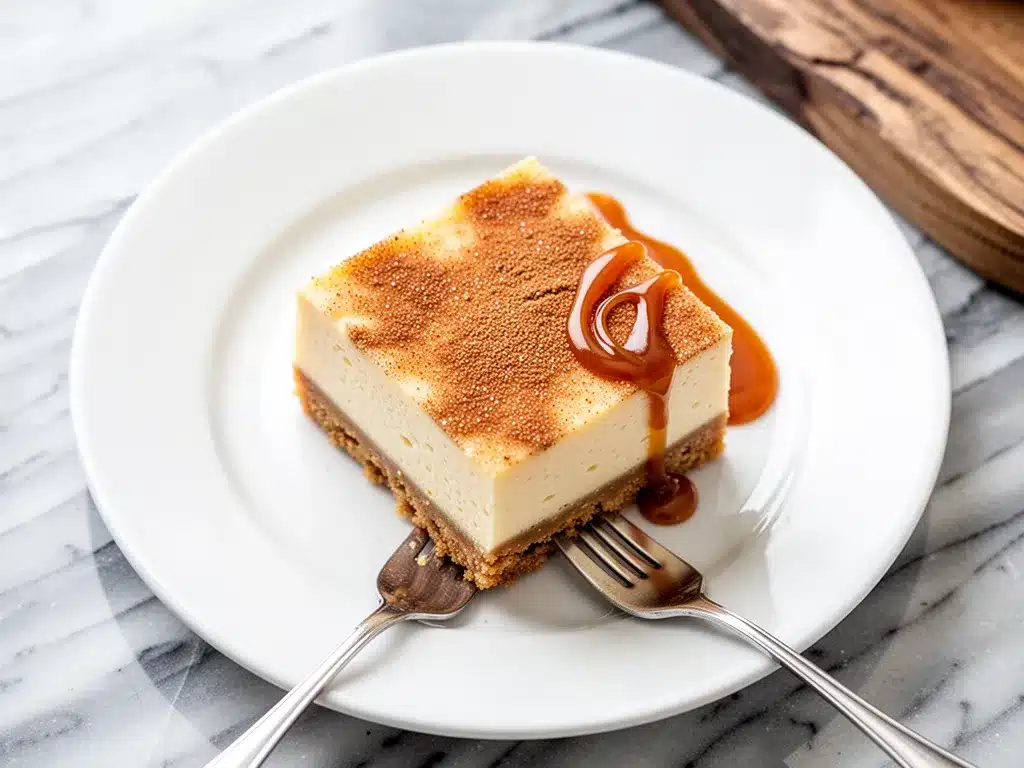Churro Cheesecake Bars: Easy Holiday Cinnamon Sugar Treat 4 churro cheesecake bars preparation steps