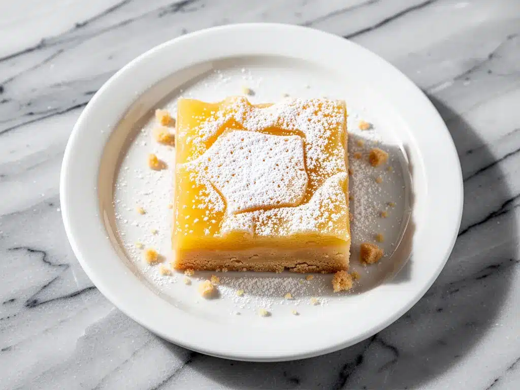 Classic Lemon Bars: Best Easy Shortbread Recipe 4 Classic Lemon Bars preparation steps