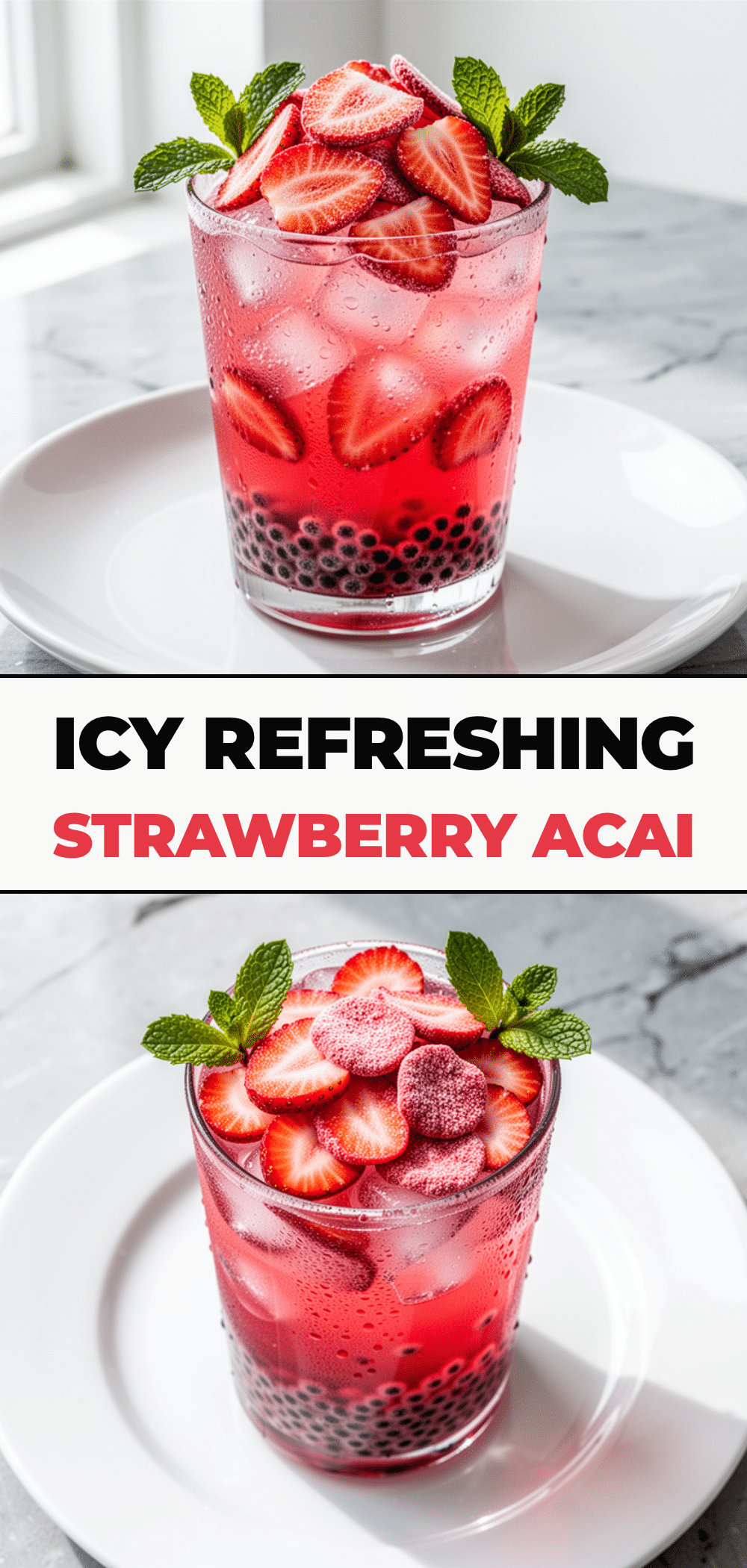 Copycat Strawberry Acai Refresher: Best 3-Ingredient Drink 5 Copycat Strawberry Acai Refresher recipe