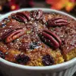 Cozy Fall Baked Oatmeal with Toasted Pecans - featured image