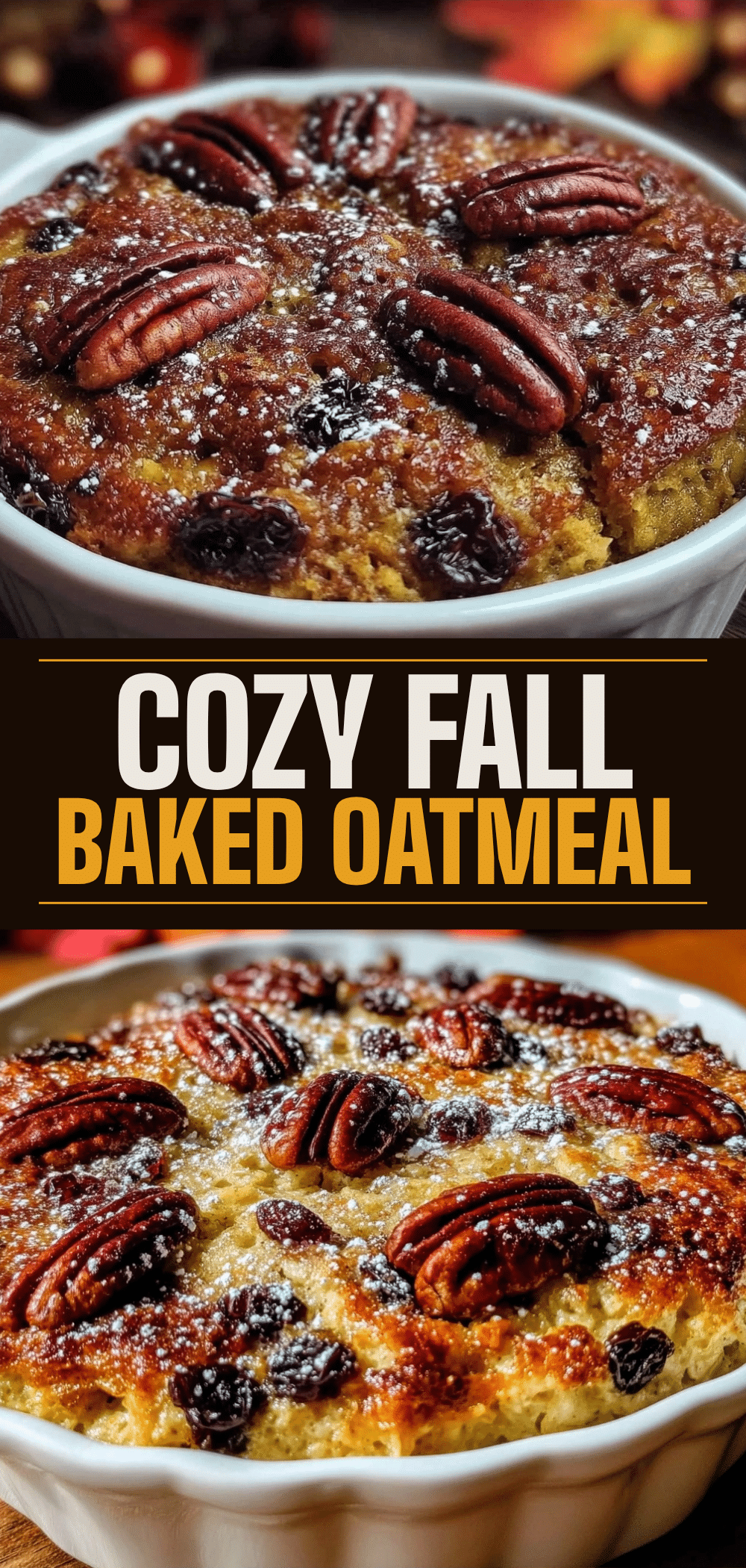 Cozy Fall Baked Oatmeal with Toasted Pecans 5 Cozy Fall Baked Oatmeal with Toasted Pecans recipe