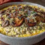Cozy Fall Creamy Wild Rice and Mushroom Casserole - featured image