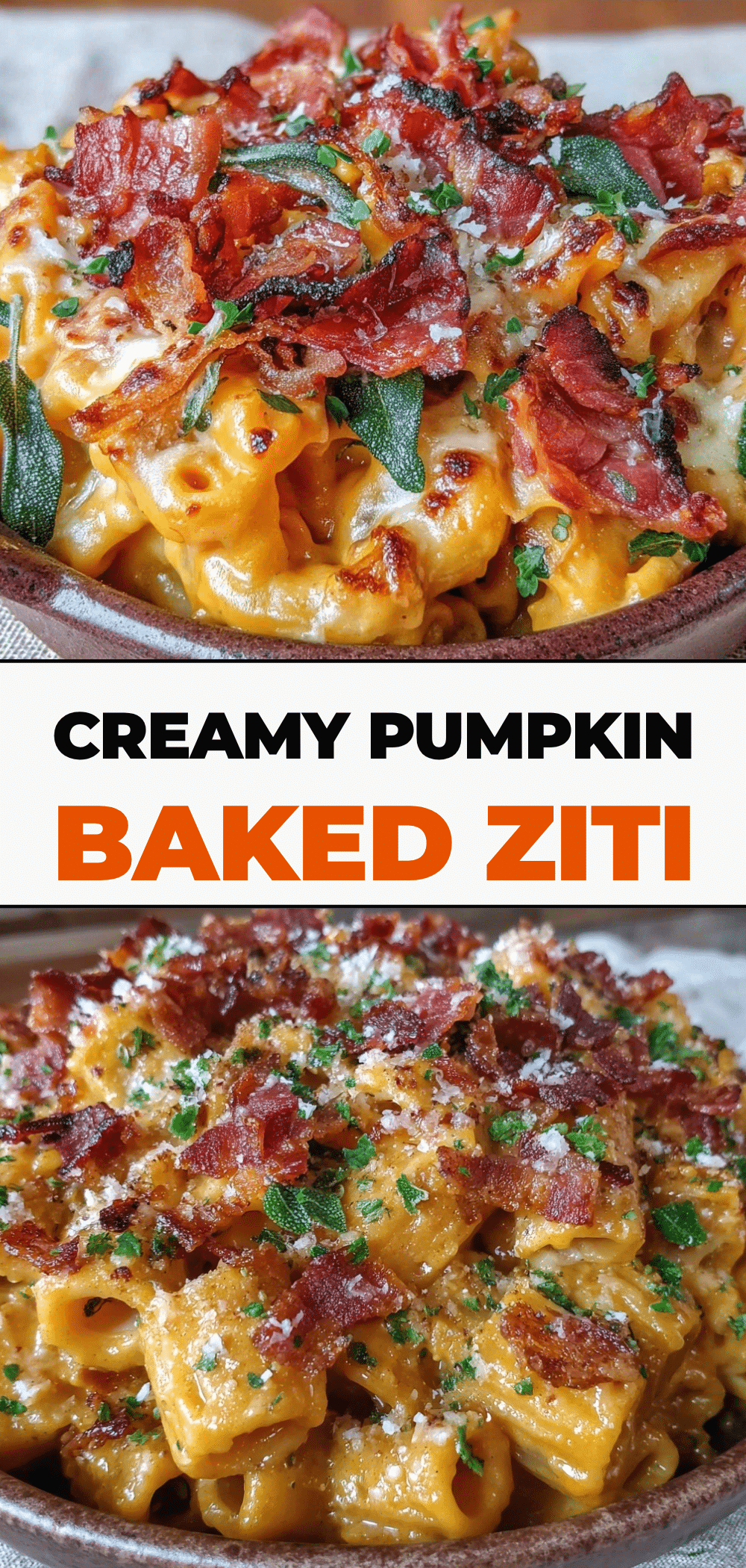 Creamy Pumpkin Sage Baked Ziti: Perfect Dinner Party Casserole 5 creamy pumpkin sage baked ziti recipe