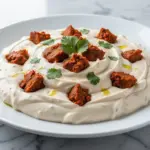 creamy slow cooker queso - featured image