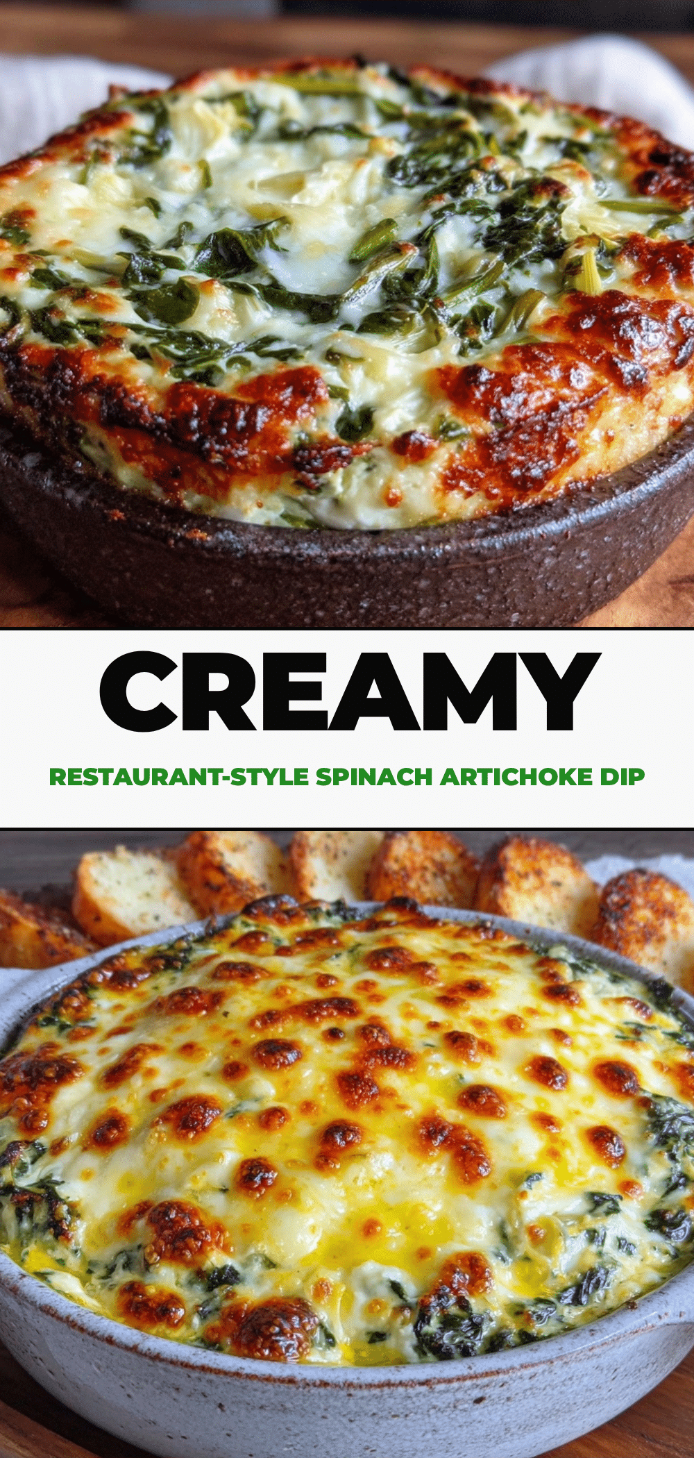 Creamy Spinach Artichoke Dip: 4-Ingredient No-Fuss Recipe 5 creamy spinach artichoke dip recipe