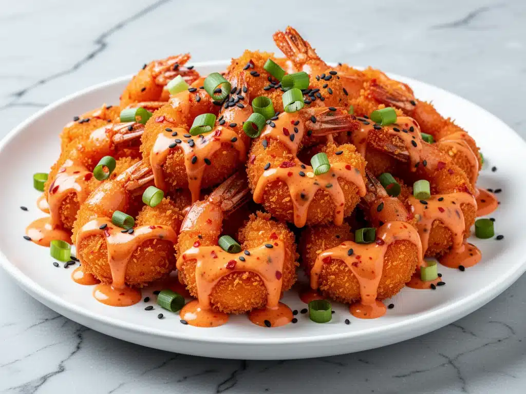 Home 4 crispy air fryer bang bang shrimp - featured image