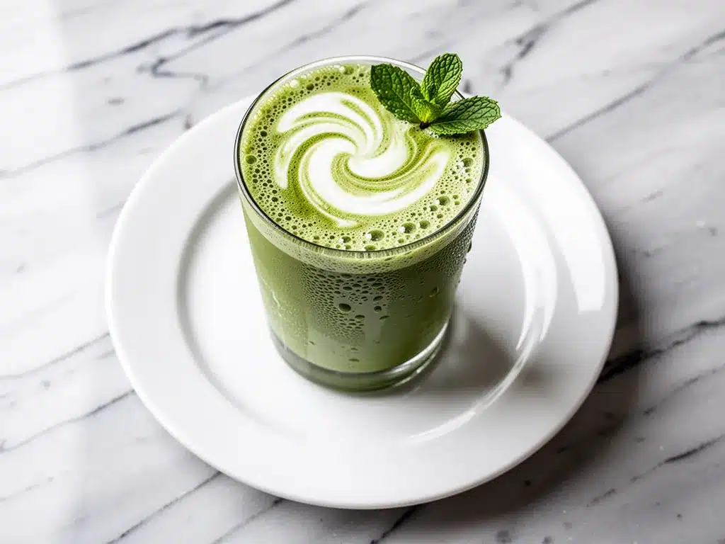 Dairy-Free Matcha Green Tea Latte: 5-Min Easy Recipe 4 dairy-free matcha green tea latte preparation steps