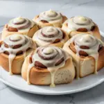 easy homemade cinnamon rolls - featured image