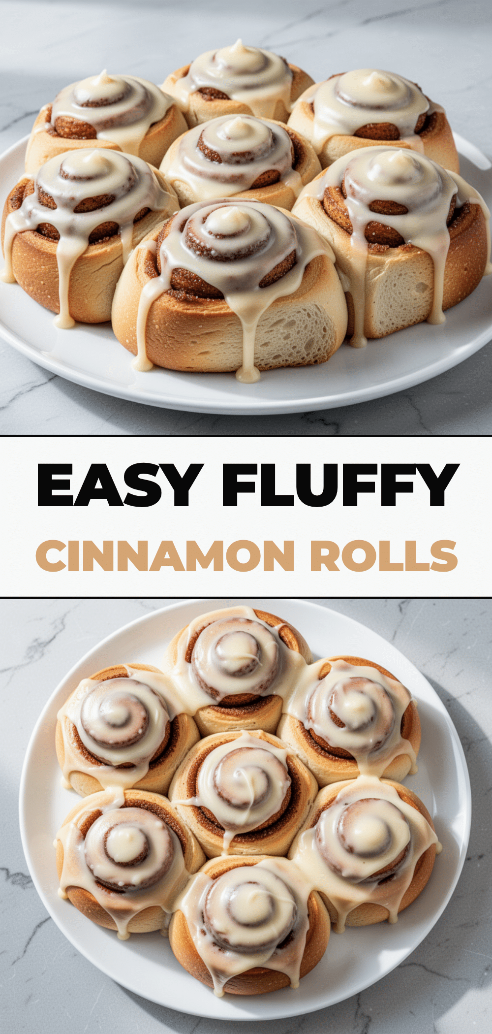 Easy Homemade Cinnamon Rolls with Cream Cheese Icing 5 easy homemade cinnamon rolls recipe