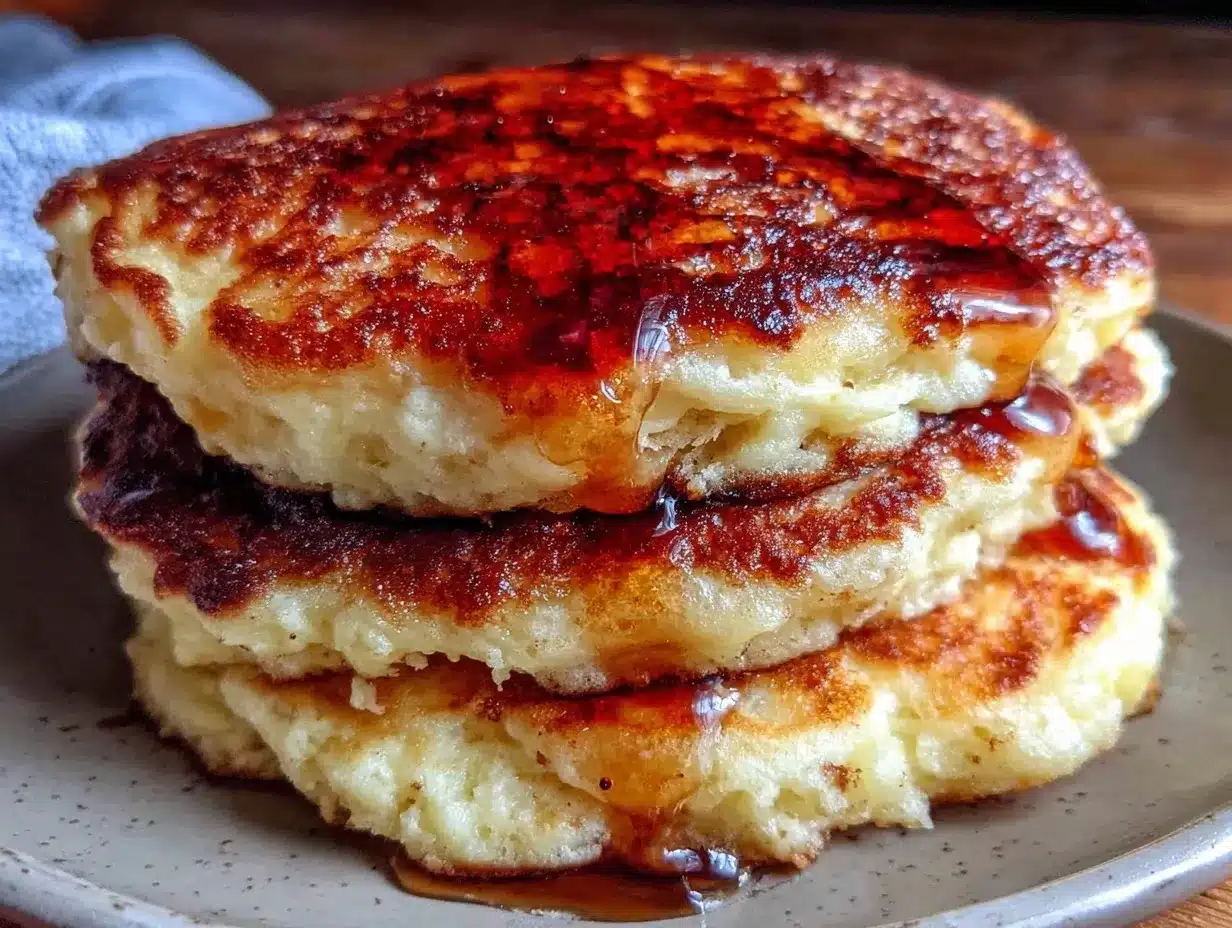 Extra-Fluffy Buttermilk Pancakes: 3 Cheap Ingredients 4 extra-fluffy buttermilk pancakes preparation steps