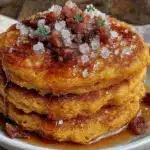 extra-fluffy pumpkin spice pancakes - featured image