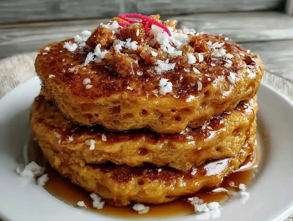 Extra-Fluffy Pumpkin Spice Pancakes: Make It Once 4 extra-fluffy pumpkin spice pancakes preparation steps