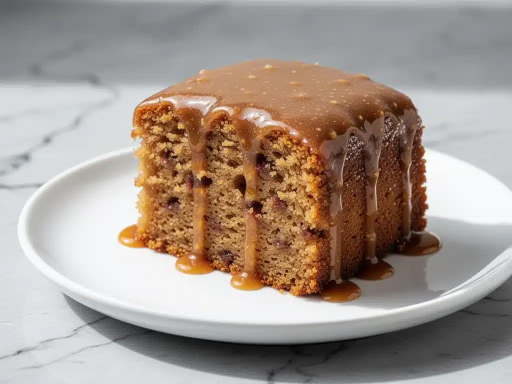 fall apple cider donut cake - featured image