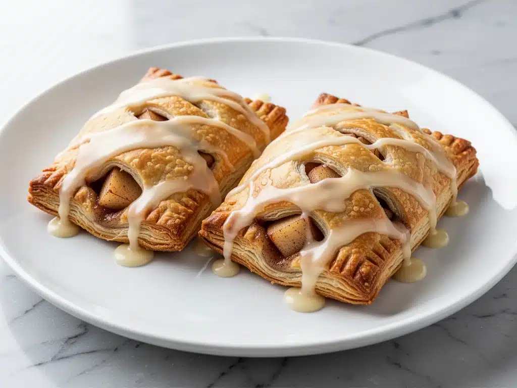 fall baby shower cinnamon apple hand pies - featured image