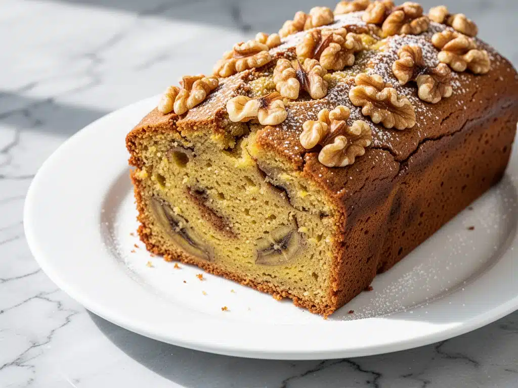 fall chai spiced banana bread - featured image