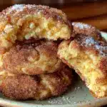 fall chai spiced snickerdoodle cookies - featured image