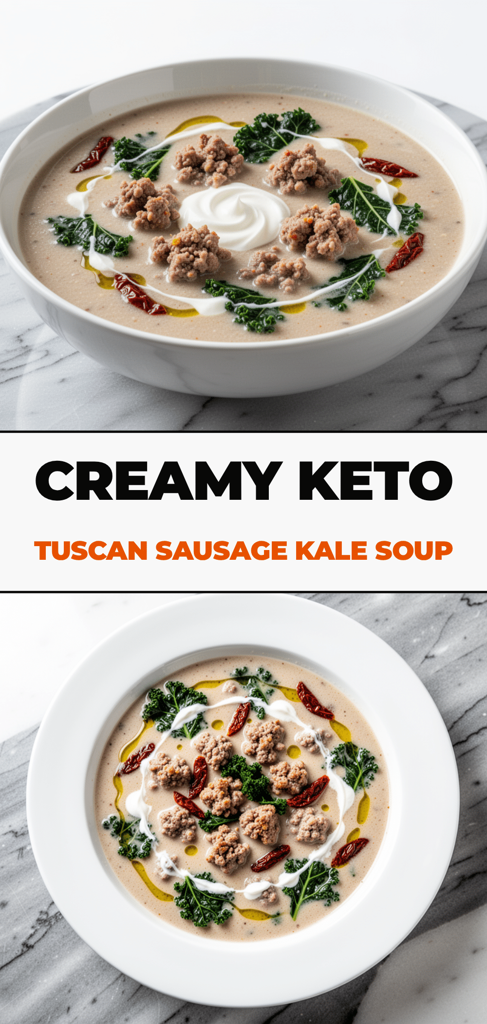 Fall Keto Creamy Tuscan Sausage and Kale Soup: 30-Minute Weeknight Dinner 5 Fall Keto Creamy Tuscan Sausage and Kale Soup recipe