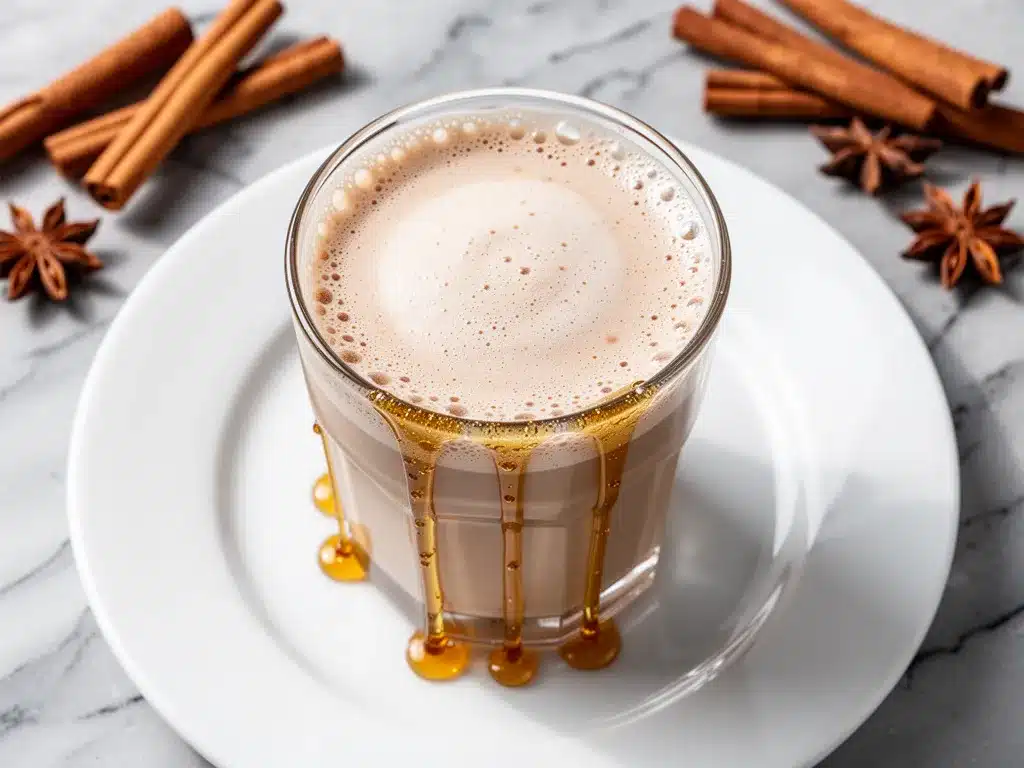 Fall Maple Chai Tea Latte: Best Cozy Autumn Drink 4 fall maple chai tea latte preparation steps
