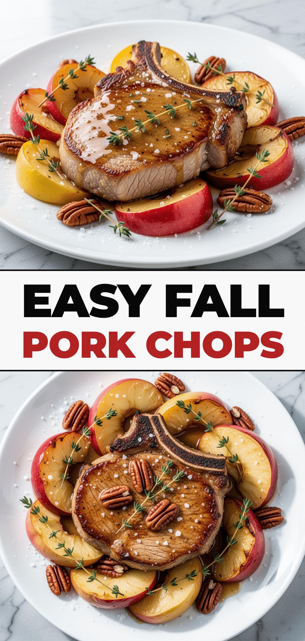 Fall Sheet Pan Maple Dijon Pork Chops 5 fall sheet pan maple dijon pork chops recipe