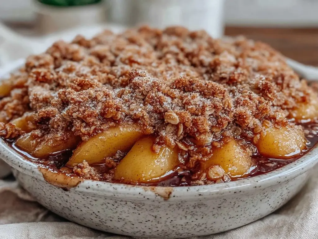 Fall Spiced Pear Crisp - featured image
