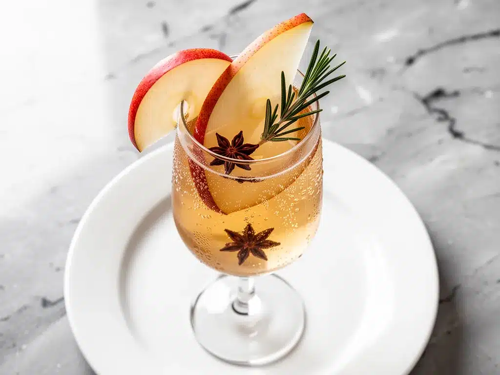 Fall Spiced Pear Prosecco Spritz: 5-Min Best Cocktail 4 fall spiced pear prosecco spritz preparation steps