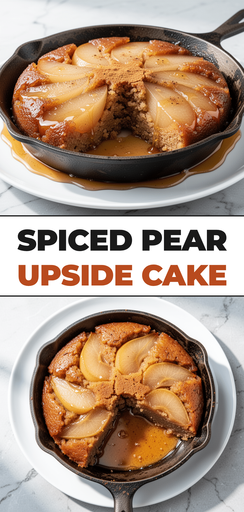Fall Spiced Pear Upside-Down Cake: Best Easy Recipe 5 fall spiced pear upside-down cake recipe