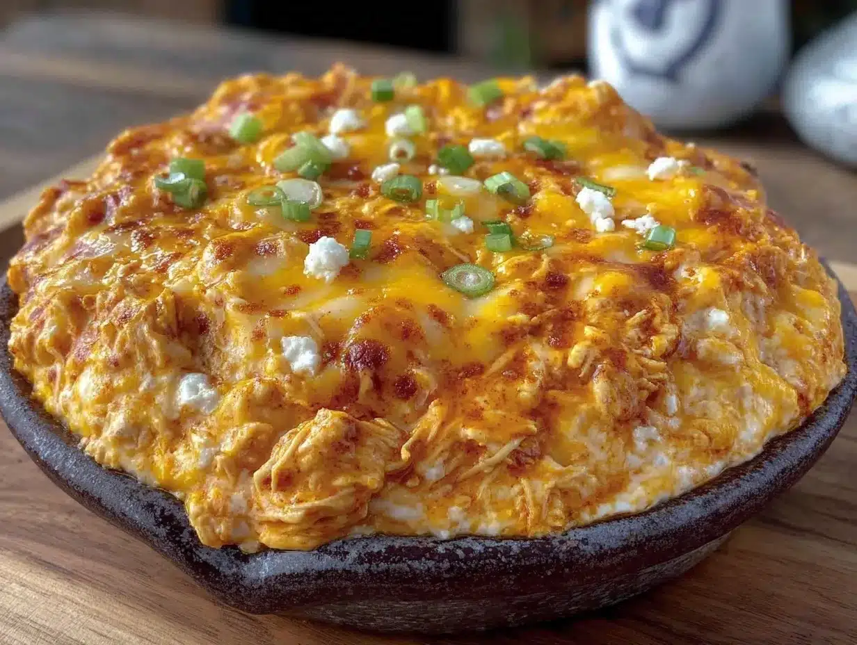 Football Party Buffalo Chicken Dip: 1 Ingredient, Tiny Budget 4 Football Party Buffalo Chicken Dip preparation steps