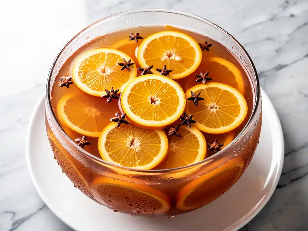 Football Tailgate Bourbon Apple Cider Punch: Best 4-Ingredient Game Day Drink 4 Football Tailgate Bourbon Apple Cider Punch preparation steps