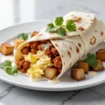 freezer-friendly breakfast burritos - featured image