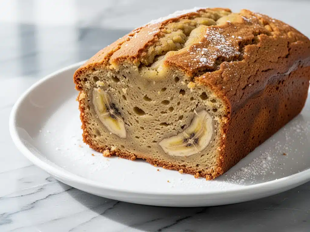 gluten-free banana bread - featured image