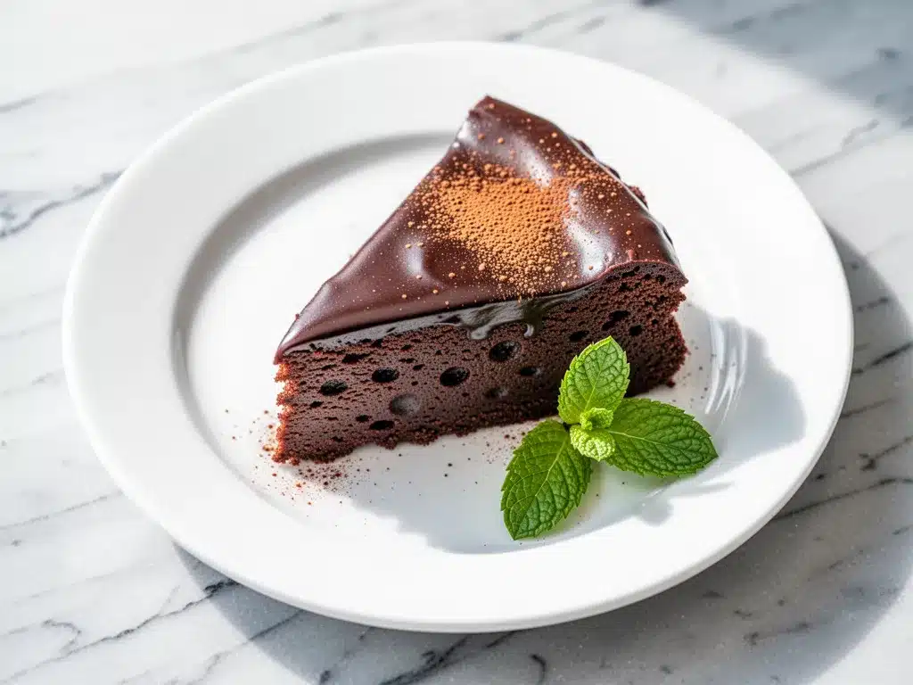Fudgy Gluten-Free Chocolate Torte: 10-Min No-Bake Easy Dessert 4 gluten-free chocolate torte preparation steps