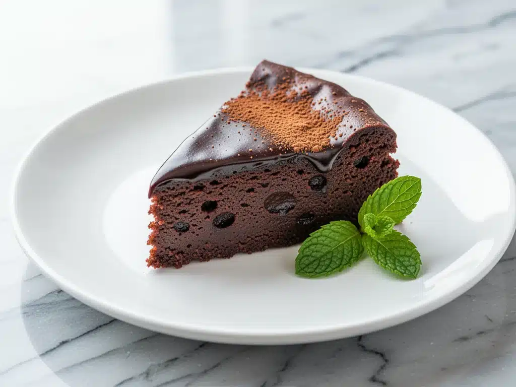 gluten-free chocolate torte - featured image