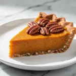 gluten-free maple sweet potato pie - featured image