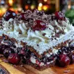grilled black forest cherry cake - featured image