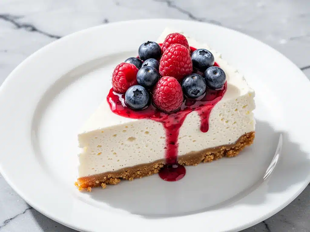 High-Protein Cottage Cheese Cheesecake: 3-Ingredient No-Bake 4 High-Protein Cottage Cheese Cheesecake preparation steps