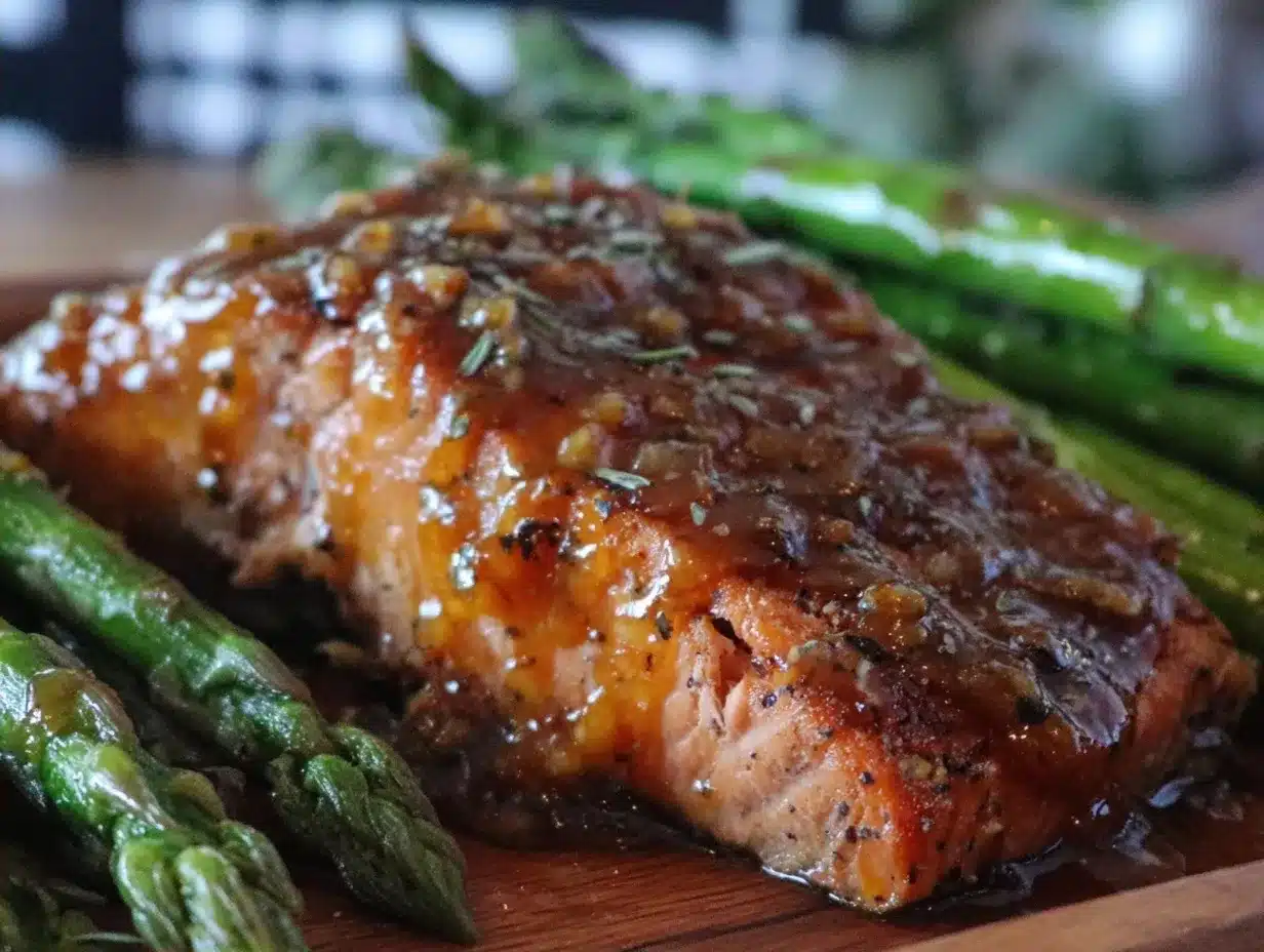 Honey Garlic Glazed Salmon Sheet Pan Dinner: Easy Beginner Meal 4 honey garlic glazed salmon sheet pan dinner preparation steps