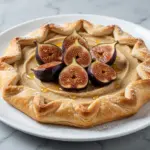 honey roasted fig galette - featured image
