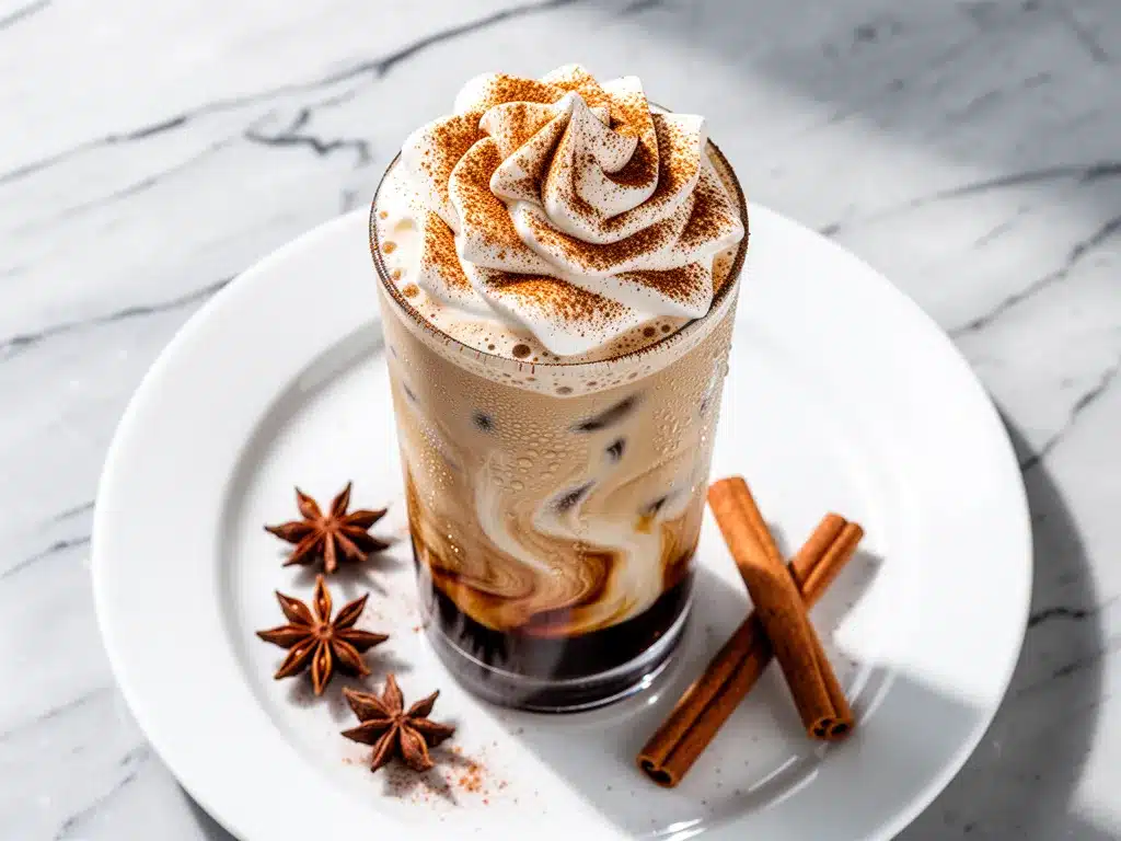 Horchata Cold Brew: Best 5-Min Cinnamon Cream Recipe 4 horchata cold brew preparation steps