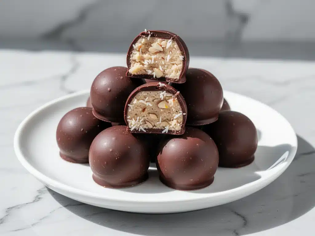 Keto Coconut Almond Fat Bombs - featured image