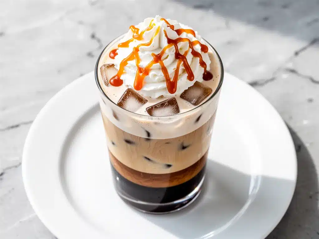 Keto Iced Caramel Macchiato: Easy 5-Min Morning Recipe 4 keto iced caramel macchiato preparation steps