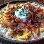 loaded baked potato soup - featured image