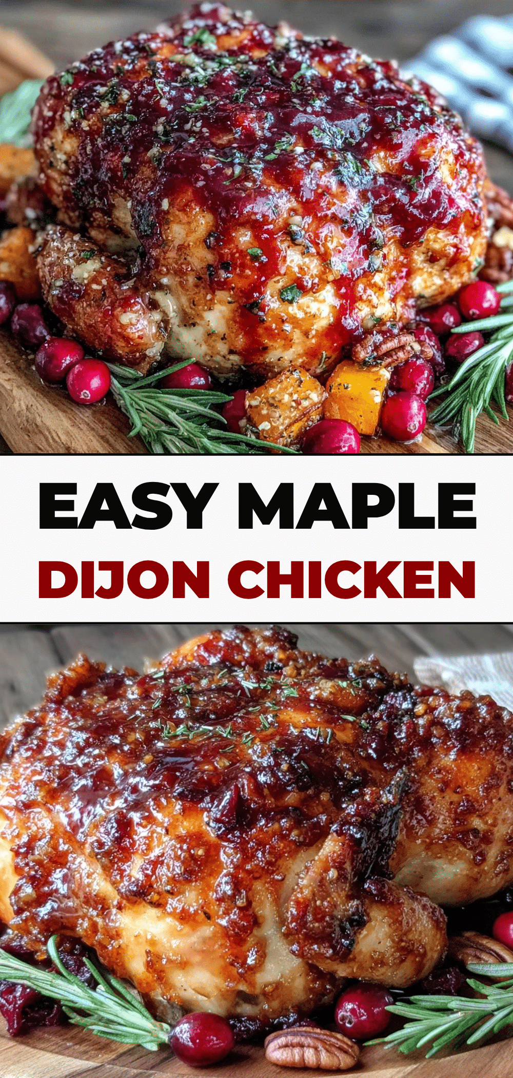 Maple Dijon Roasted Chicken: No Leftovers 5 maple dijon roasted chicken recipe