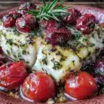 Mediterranean Lemon Herb Baked Cod - featured image