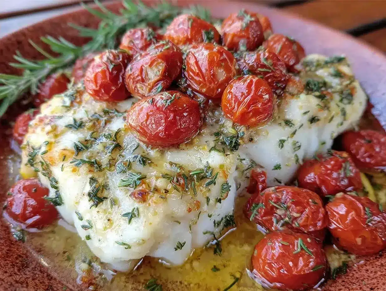 Mediterranean Lemon Herb Baked Cod: Easy Dairy-Free Weeknight Dinner 4 Mediterranean Lemon Herb Baked Cod preparation steps