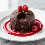 molten chocolate lava cake - featured image
