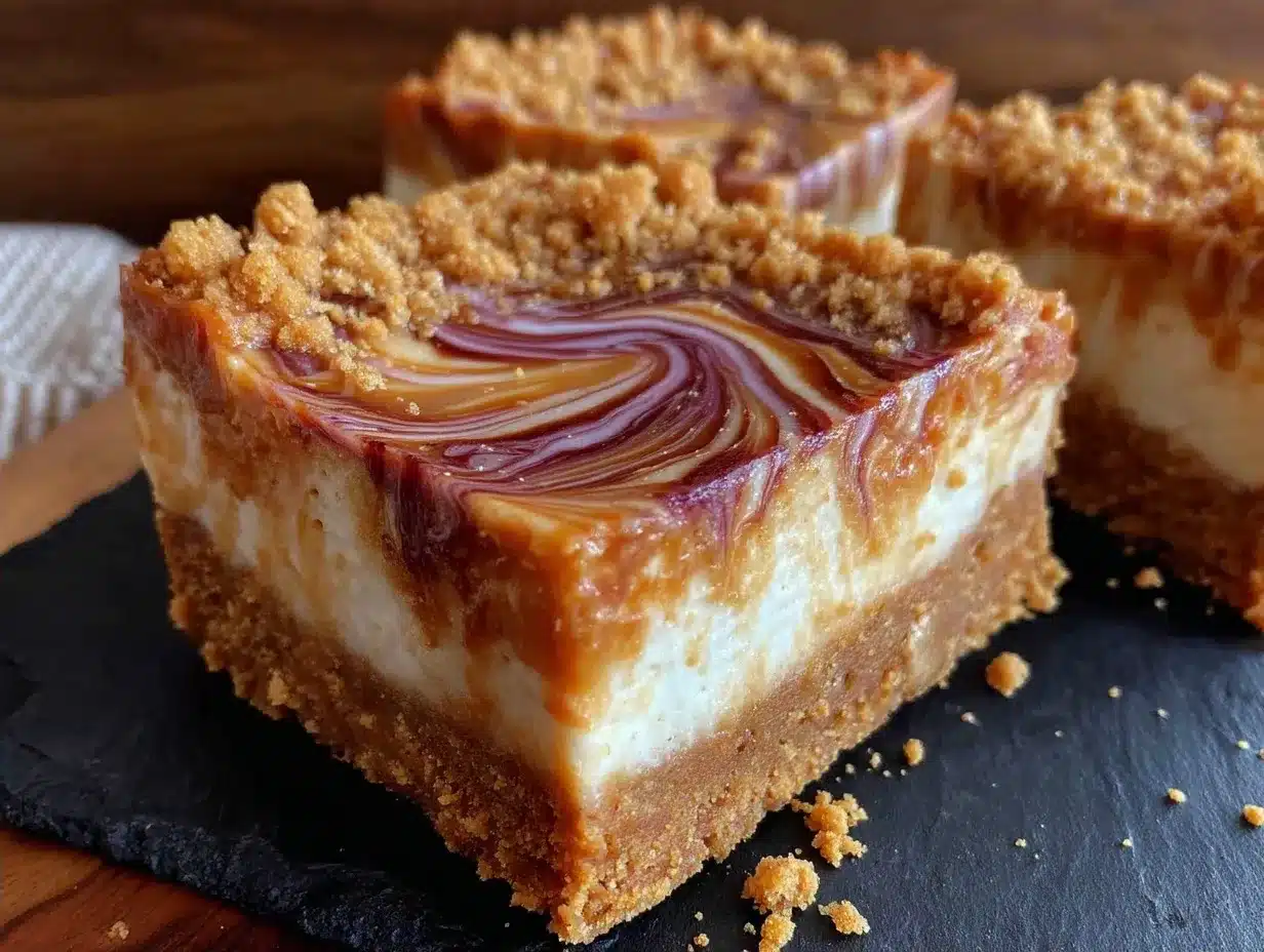 No-Bake Biscoff Cheesecake Bars: 3 Easy Swaps 4 no-bake Biscoff cheesecake bars preparation steps