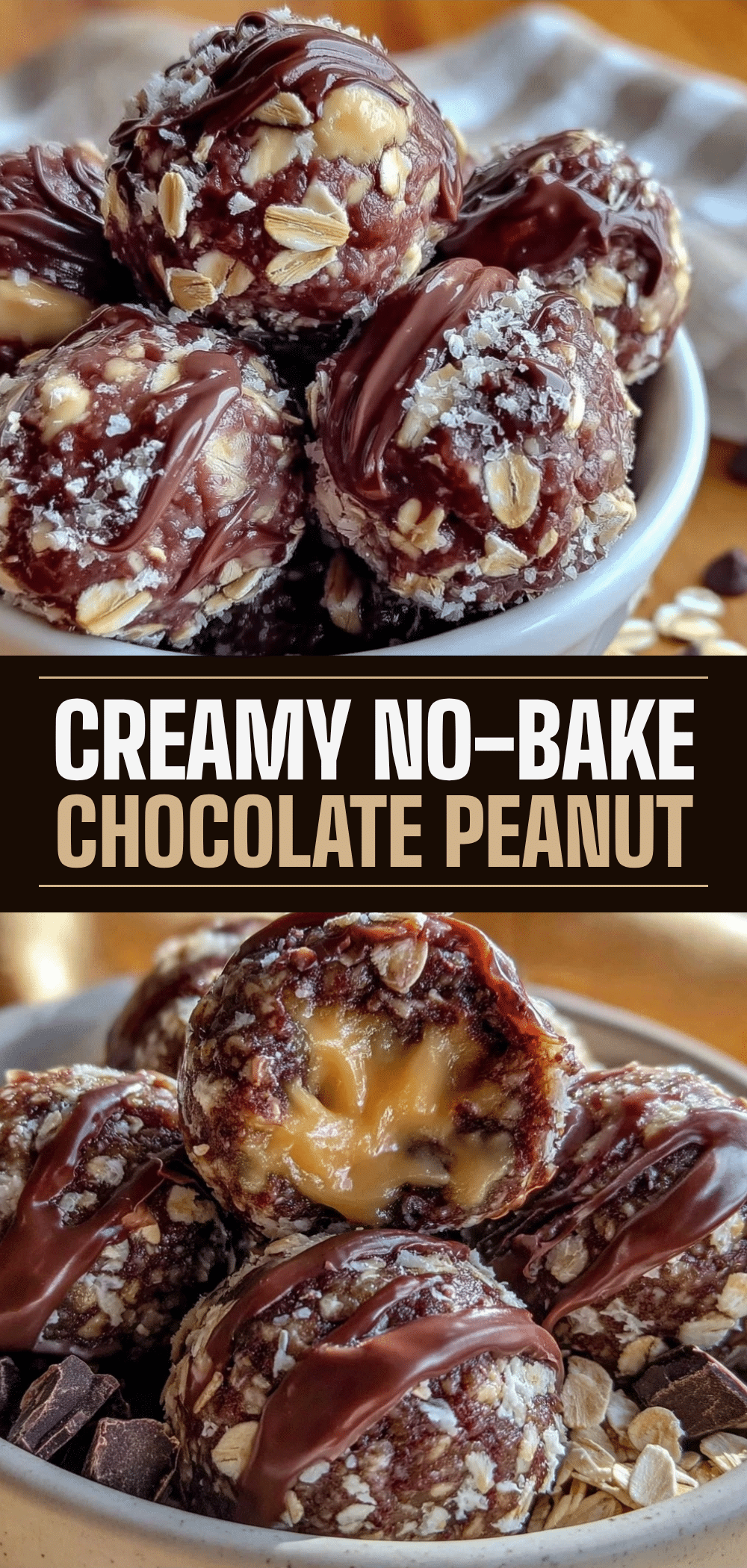 No-Bake Chocolate Peanut Butter Protein Balls: Batch Prep 5 no-bake chocolate peanut butter protein balls recipe