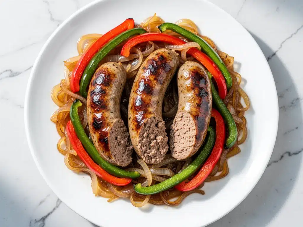 Oktoberfest Beer Braised Bratwurst: Best 1-Hour Easy Recipe 4 Oktoberfest beer braised bratwurst preparation steps